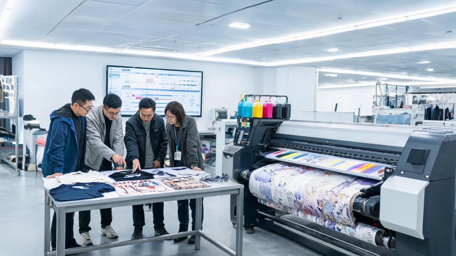 Kornit printer service planning session